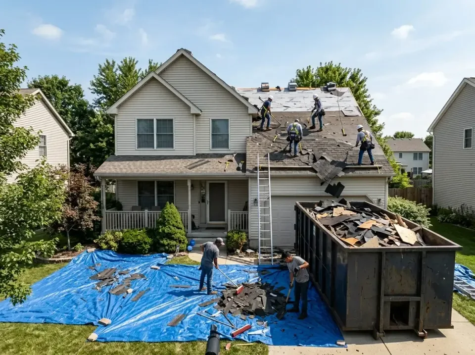 roof-replacement-debris-remova-004 — frequently asked questions, Cheapest Dumpster Rentals in Ironton, OH